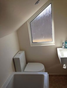 loft toilet and bothroom