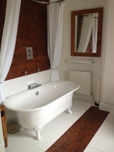 bathroom in new loft conversion
