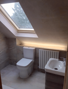 new bathroom in your loft