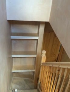 storage space in loft room