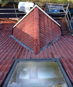 tiled dormer roof
