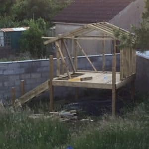 garden shed building