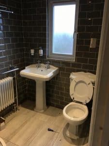 bathroom space in loft
