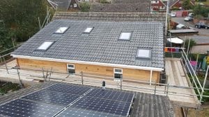 new roof for side extension