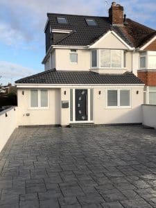 loft and side extension