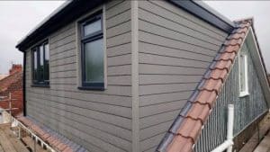 cladding on dormer loft room